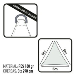 Auvent Triangulaire En Polyester Aktive Garden Coloris Blanc -Quechua Promos Boutique auvent triangulaire en polyester aktive garden coloris blanc 2