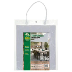 Auvent Triangulaire En Polyester Aktive Garden Coloris Blanc -Quechua Promos Boutique auvent triangulaire en polyester aktive garden coloris blanc 3