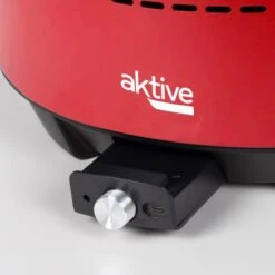 Barbecue De Table Sans Fumée Rond Rouge 2 En 1 Ø34 Cm Aktive -Quechua Promos Boutique barbecue de table sans fumee rond rouge 2 en 1 o34 cm aktive 4