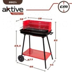 Barbecue Portable Au Charbon De Bois Pour 4 Niveaux Aktive -Quechua Promos Boutique barbecue portable au charbon de bois pour 4 niveaux aktive 5