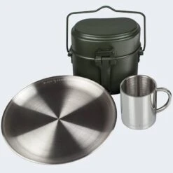 Batterie De Cuisine De Camping, Assiette Plate Et Tasse Isotherme Set -Quechua Promos Boutique batterie de cuisine de camping assiette plate et tasse isotherme set 2
