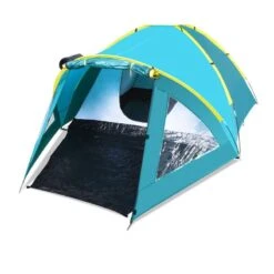 Bestway Pavillo Active Mount 3 Tente (210 + 140) X 240 X 130 Cm -Quechua Promos Boutique bestway pavillo active mount 3 tente 210 140 x 240 x 130 cm 3
