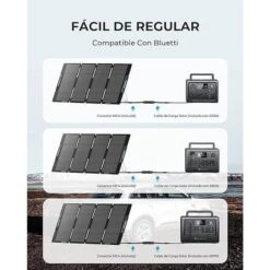 BLUETTI Panneau Solaire MP200 Pour Camping, Jardin, Voyage -Quechua Promos Boutique bluetti panneau solaire mp200 pour camping jardin voyage 2