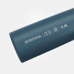 Quechua Bouteille Isotherme Inox 0,4L Avec Gobelet Pour La Randonnée - Bleu -Quechua Promos Boutique bouteille isotherme inox 04l avec gobelet pour la randonnee bleu 2