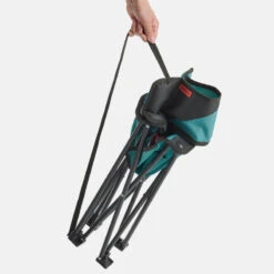 Quechua CHAISE BASSE PLIANTE DE CAMPING MH100 Bleue -Quechua Promos Boutique chaise basse pliante de camping mh100 bleue 2