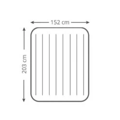 Intex Classic Downy - Lit Gonflable - 203x152x25cm - Compris Les Accessoires -Quechua Promos Boutique classic downy lit gonflable 203x152x25cm compris les accessoires 3