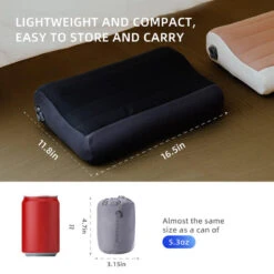 Coussin D'air Flextail Gear Zero Pillow - Beige -Quechua Promos Boutique coussin dair flextail gear zero pillow beige 6