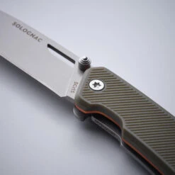 Couteau Chasse Pliant 7,5cm GRIP V2 KAKI Axis 75 -Quechua Promos Boutique couteau chasse pliant 75cm grip v2 kaki axis 75 3