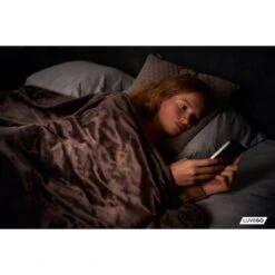 Couverture Électrique Luvego Avec Polaire/Sherpa - Brun Foncé -Quechua Promos Boutique couverture electrique luvego avec polairesherpa brun fonce 6