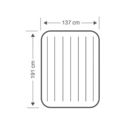 Intex Downy Full Airbed - Lit Gonflable - 191x137x25cm - Avec Accessoires 8 Intex Downy Full Airbed - Lit Gonflable - 191x137x25cm - Avec Accessoires -Quechua Promos Boutique downy full airbed lit gonflable 191x137x25cm avec accessoires 3