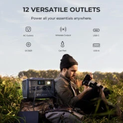 Générateur Solaire BLUETTI EB70 716Wh -Quechua Promos Boutique generateur solaire bluetti eb70 716wh 2