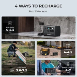 Générateur Solaire BLUETTI EB70 716Wh -Quechua Promos Boutique generateur solaire bluetti eb70 716wh 3