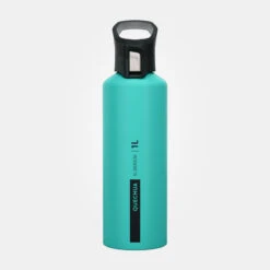 Quechua Gourde Alu 1L Avec Bouchon à Ouverture Rapide Pour La Randonnée - Vert -Quechua Promos Boutique gourde alu 1l avec bouchon a ouverture rapide pour la randonnee vert 9