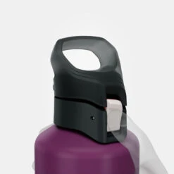 Quechua Gourde Alu 1L Avec Bouchon à Ouverture Rapide Pour La Randonnée - Violet 15 Quechua Gourde Alu 1L Avec Bouchon à Ouverture Rapide Pour La Randonnée - Violet -Quechua Promos Boutique gourde alu 1l avec bouchon a ouverture rapide pour la randonnee violet 5