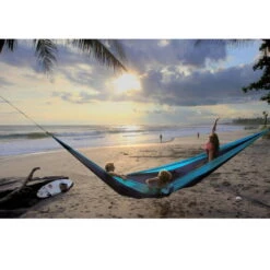 TICKET TO THE MOON Hamac King SizeAqua / Gris Foncé -Quechua Promos Boutique hamac king sizeaqua gris fonce 4