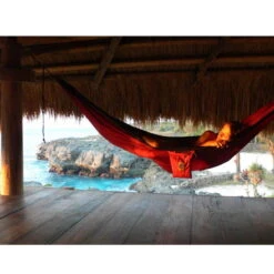 TICKET TO THE MOON Hamac Original Aqua / Gris Foncé -Quechua Promos Boutique hamac original aqua gris fonce 4