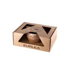 Kupilka Boîte-cadeau-Tasse, Cuillère Et Assiette-Original (Marron)