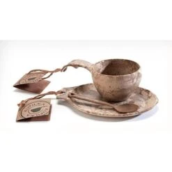 Kupilka Boîte-cadeau-Tasse, Cuillère Et Assiette-Original (Marron) -Quechua Promos Boutique kupilka boite cadeau tasse cuillere et assiette original marron 5