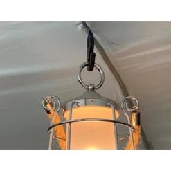 Lampe Lanterne De Camping LED Kiruna - Rechargeable - USB - Bambou - Style Rétro -Quechua Promos Boutique lampe lanterne de camping led kiruna rechargeable usb bambou style retro 3