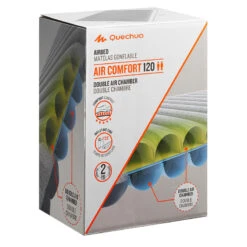 Quechua MATELAS DE CAMPING GONFLABLE AIR CONFORT | 2 PERSONNES - LARGEUR 120 CM -Quechua Promos Boutique matelas de camping gonflable air confort 2 personnes largeur 120 cm 2