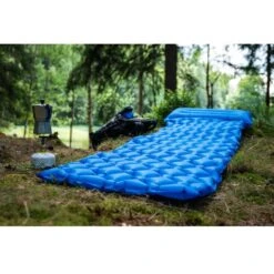 Husky Matelas Gonflable Fumy 5 - Valeur R 1,6 - Bleu -Quechua Promos Boutique matelas gonflable fumy 5 valeur r 16 bleu 4
