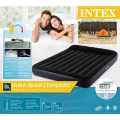 Matelas Gonflable - Intex Pillow Rest Classic -2 Personnes -Quechua Promos Boutique matelas gonflable intex pillow rest classic 2 personnes 4