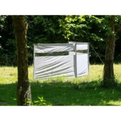 Paravent De Camping Bora - Brise-Vue - 6,0 X 1,4 M - Résistant Au Vent - Gris -Quechua Promos Boutique paravent de camping bora brise vue 60 x 14 m resistant au vent gris 3