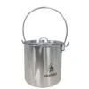Pathfinder Pot En Acier Inoxydable Avec Couvercle (1,9 L)