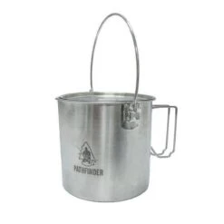 Pathfinder Pot En Acier Inoxydable Avec Couvercle (1,9 L) -Quechua Promos Boutique pathfinder pot en acier inoxydable avec couvercle 19 l 2