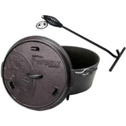 Petromax Dutch Oven FT6-6QT (avec Pieds) Et Levier De Couvercle -Quechua Promos Boutique petromax dutch oven ft6 6qt avec pieds et levier de couvercle 5