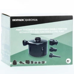 Quechua POMPE ÉLECTRIQUE COMPACTE POUR LE CAMPING - RECHARGEABLE SUR SECTEUR -Quechua Promos Boutique pompe electrique compacte pour le camping rechargeable sur secteur 4