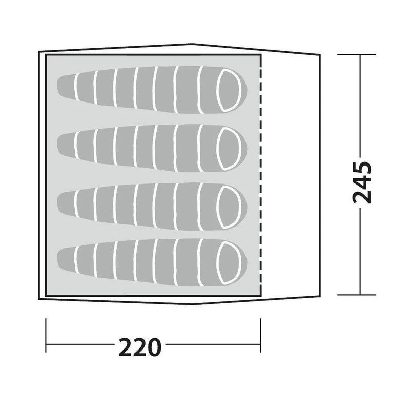 Robens Tente Yukon Shelter - Quatre Personnes 2 Robens Tente Yukon Shelter - Quatre Personnes – Image 2