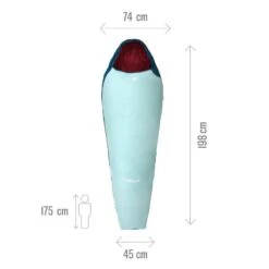 Lafuma Sac De Couchage Trekking Femme ACTIVE 10 Droit -Quechua Promos Boutique sac de couchage trekking femme active 10 droit 3