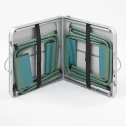Quechua TABLE DE CAMPING PLIANTE - 4 TABOURETS - 4 À 6 PERSONNES -Quechua Promos Boutique table de camping pliante 4 tabourets 4 a 6 personnes 3