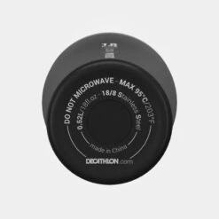 Quechua Tasse / Verre MH500 Isotherme (double Paroi Inox) Camp Du Randonneur 0,5L Noir -Quechua Promos Boutique tasse verre mh500 isotherme double paroi inox camp du randonneur 05l noir 5