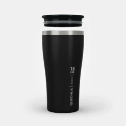 Quechua Tasse / Verre MH500 Isotherme (double Paroi Inox) Camp Du Randonneur 0,5L Noir -Quechua Promos Boutique tasse verre mh500 isotherme double paroi inox camp du randonneur 05l noir 7