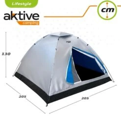 Tente 4 Hommes 205x205x130 Cm Aktive -Quechua Promos Boutique tente 4 hommes 205x205x130 cm aktive 2
