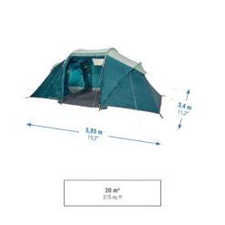 Quechua Tente à Arceaux De Camping - Arpenaz 4.2 - 4 Personnes - 2 Chambres 13 Quechua Tente à Arceaux De Camping - Arpenaz 4.2 - 4 Personnes - 2 Chambres -Quechua Promos Boutique tente a arceaux de camping arpenaz 42 4 personnes 2 chambres 3
