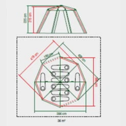 Tente Coleman 8 Personnes Octagon Gris 13 Tente Coleman 8 Personnes Octagon Gris -Quechua Promos Boutique tente coleman 8 personnes octagon gris 6