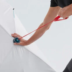 Quechua Tente De Camping - 2 SECONDS EASY - 2 Places - Fresh & Black -Quechua Promos Boutique tente de camping 2 seconds easy 2 places fresh and black 3