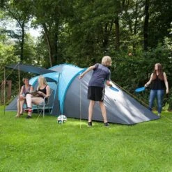 Tente Dôme Familiale Hammerfest 6 - Camping - 6 Personnes - 2 Cabines -Quechua Promos Boutique tente dome familiale hammerfest 6 camping 6 personnes 2 cabines 5