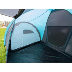 Tente Dôme Familiale Hammerfest 6 Protect - Sol Cousu - 6 Personnes - 2 Cabines -Quechua Promos Boutique tente dome familiale hammerfest 6 protect sol cousu 6 personnes 2 cabines 4