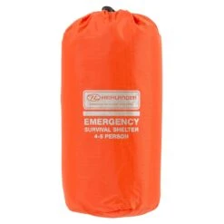 HIGHLANDER Tente D'urgence Abri De Survie 4-5 Personnes - Orange -Quechua Promos Boutique tente durgence abri de survie 4 5 personnes orange 1