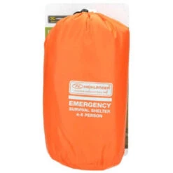 HIGHLANDER Tente D'urgence Abri De Survie 4-5 Personnes - Orange -Quechua Promos Boutique tente durgence abri de survie 4 5 personnes orange 4