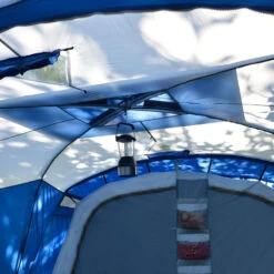 Tente Familiale Dôme Nimbus 12 - Camping - 12 Personnes - 3 Cabines -Quechua Promos Boutique tente familiale dome nimbus 12 camping 12 personnes 3 cabines 4