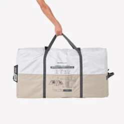 Quechua Tente Gonflable De Camping - Air Seconds 6.3 XXL F&B - 6 Personnes - 3 Chambres -Quechua Promos Boutique tente gonflable de camping air seconds 63 xxl f and b 6 personnes 3 chambres 2