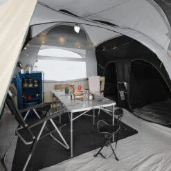 Quechua Tente Gonflable De Camping - Air Seconds 8.4 F&B - 8 Places - 4 Chambres -Quechua Promos Boutique tente gonflable de camping air seconds 84 f and b 8 places 4 chambres 3