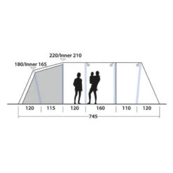 Tente Gonflable Outwell Knightdale 8PA 8 Tente Gonflable Outwell Knightdale 8PA -Quechua Promos Boutique tente gonflable outwell knightdale 8pa 3