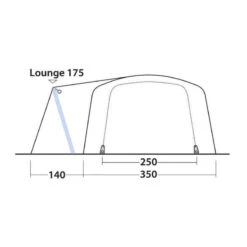 Tente Gonflable Outwell Oakdale 5PA -Quechua Promos Boutique tente gonflable outwell oakdale 5pa 4