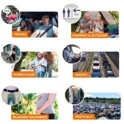 Toilette D'urgence Jonhy Wee, 3 Pièces -Quechua Promos Boutique toilette durgence jonhy wee 3 pieces 6